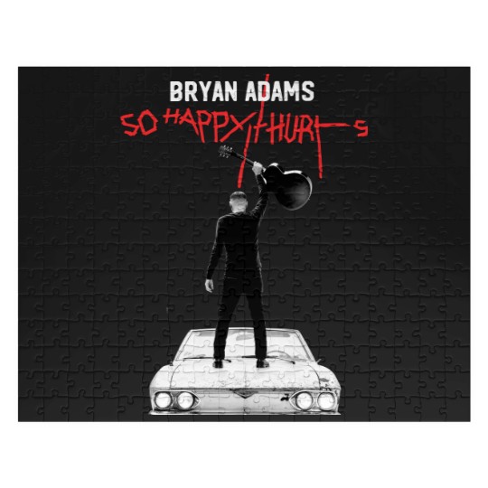 Discover Color Bryan Adams Tour 2023 Jigsaw Puzzles, So Happy Hurts Tour, Vintage Bryan Adams Jigsaw Puzzles