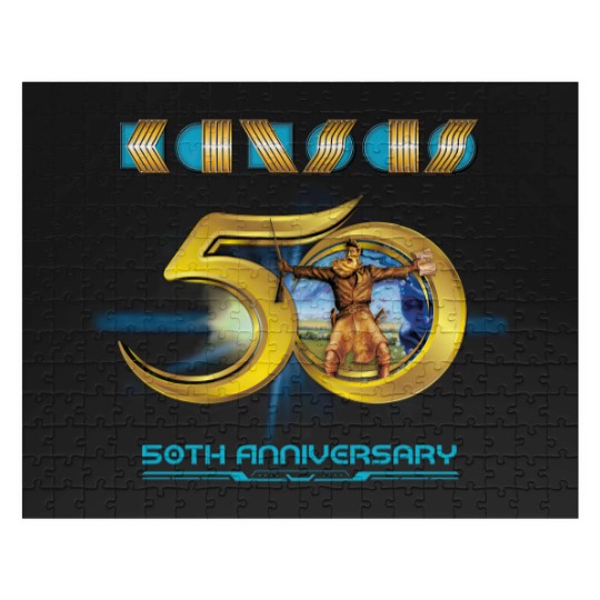 Discover Kansas Band 50th Anniversary Jigsaw Puzzles