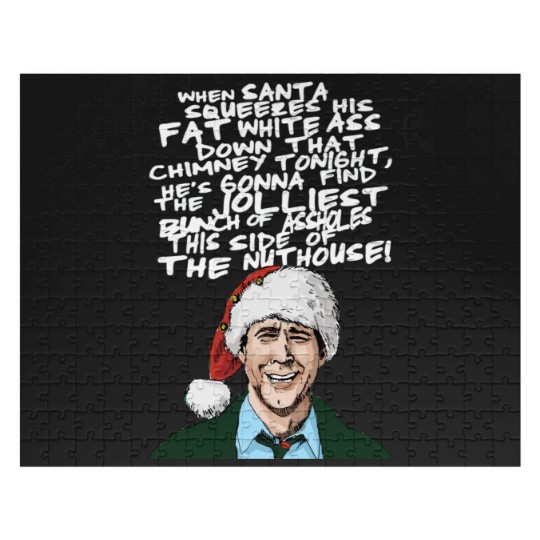 Discover Griswold alternative Christmas card Classic Jigsaw Puzzles