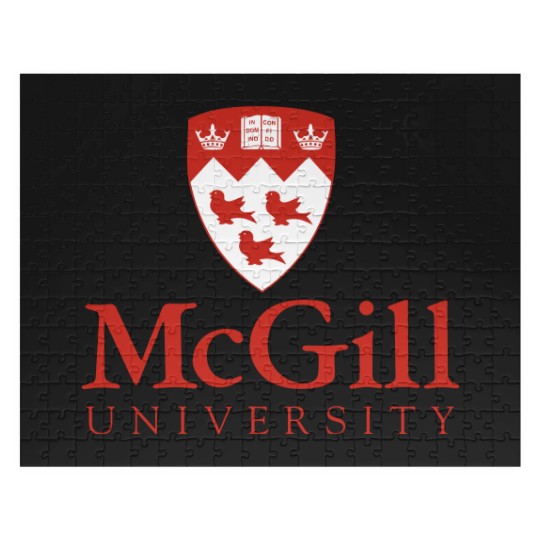 Discover McGill Univ Logo Jigsaw Puzzles