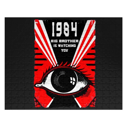 Discover 1984 V10 (Orwell) Poster Men Jigsaw Puzzles