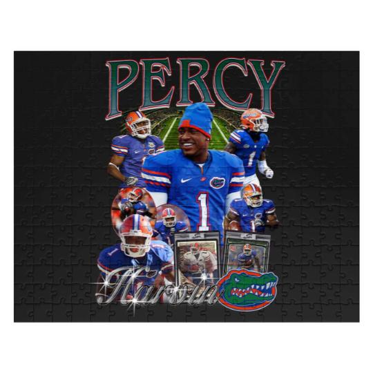 Discover Vintage 90s Graphic Style Percy Harvin Jigsaw Puzzles, Percy Harvin Vintage Jigsaw Puzzles, American Football Gift