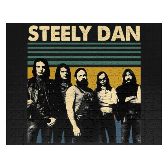Discover Steely Dan Retro Vintage Jigsaw Puzzles, Steely Dan Gift Jigsaw Puzzles