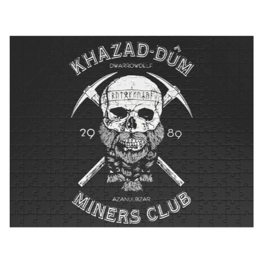 Discover Khazad-Dum Miners Club Jigsaw Puzzles