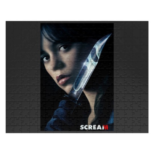 Discover Scream 6 Movie - jenna Ortega - tara carpenter Jigsaw Puzzles