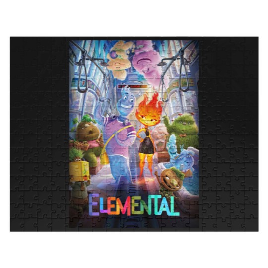 Discover Elemental Essential Jigsaw Puzzles Elemental MOVIE lover