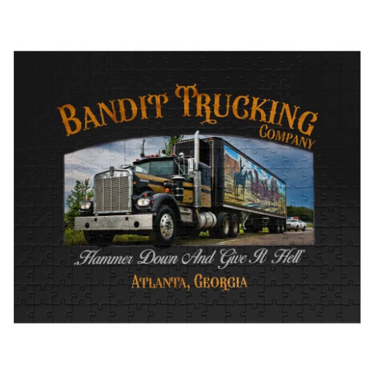 Discover Smokey And The Bandit Trucking Jigsaw Puzzles Burt Reynolds Jerry Reed Snowman Vintage