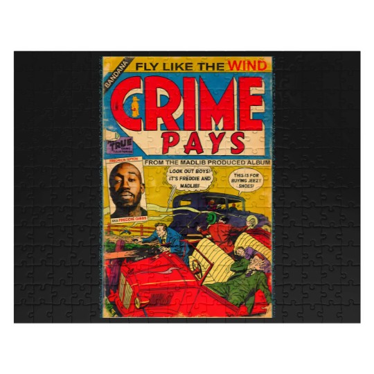 Discover Freddie Gibbs Madlib   Pays Comic Book Poster Jigsaw Puzzles