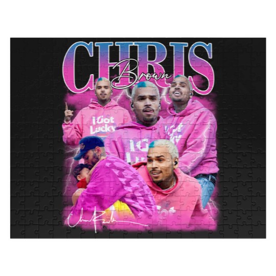 Discover Chris Brown Jigsaw Puzzles, Chris Brown Lover Jigsaw Puzzles, Chris Brown