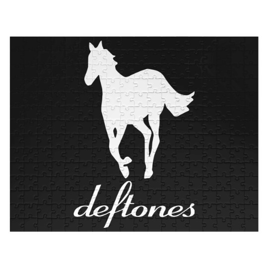 Discover Vintage Deftone Pony Logo Jigsaw Puzzles