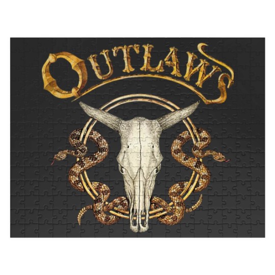 Discover the outlaws band Graphic Jigsaw Puzzles