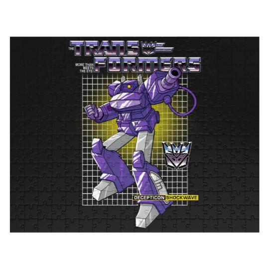 Discover Transformers Shockwave Purple Jigsaw Puzzles, Transformers Rise of the Beasts Jigsaw Puzzles