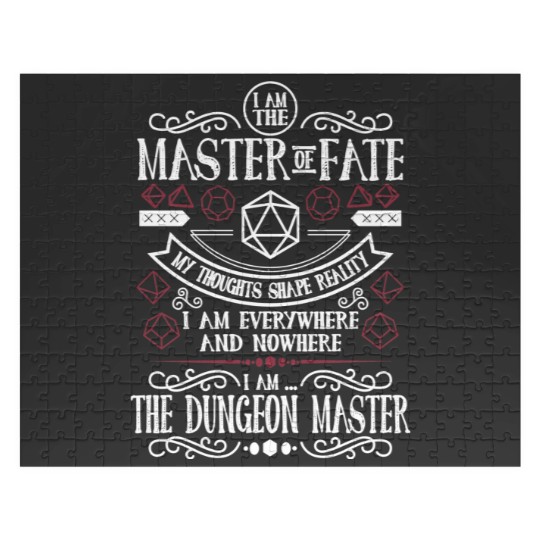 Discover Dungeon Master (Black) Jigsaw Puzzles