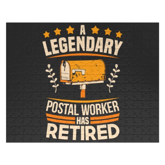 Discover Postal Worker, Retired Postal Worker Jigsaw Puzzles