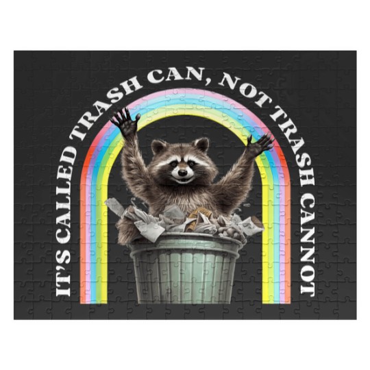 Discover It's Called Trash Can, Not Trash Cannot Jigsaw Puzzles
