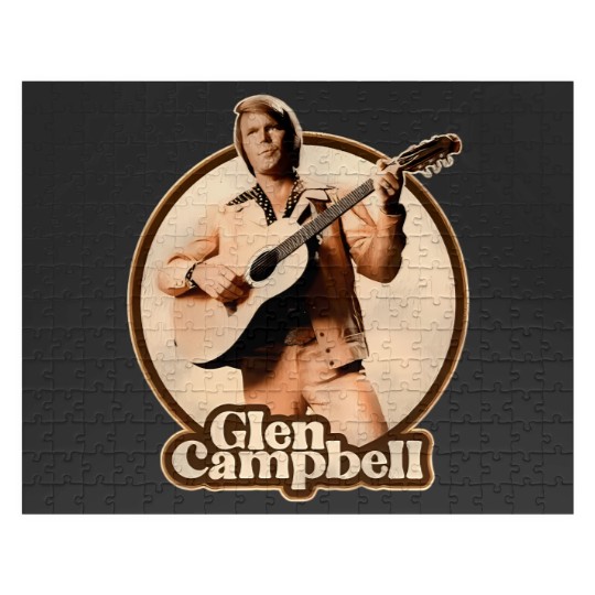 Discover Glen Campbell Tribute Jigsaw Puzzle