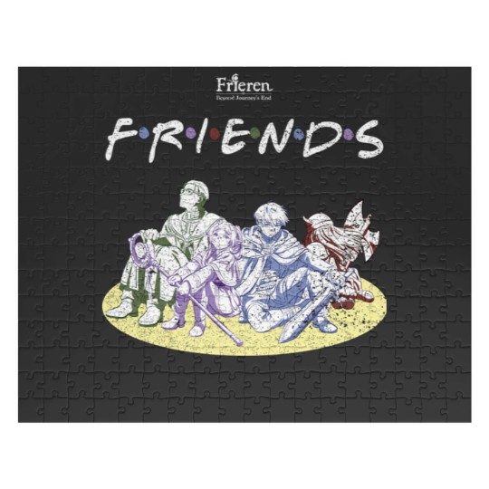Discover FRIEREN BEYOND JOURNEY’S END FRIENDS GRUNGE Jigsaw Puzzles