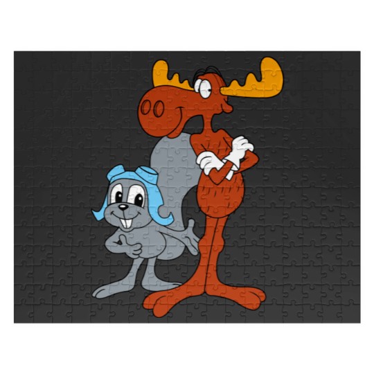 Discover Rocky and Bullwinkle Jigsaw Puzzles
