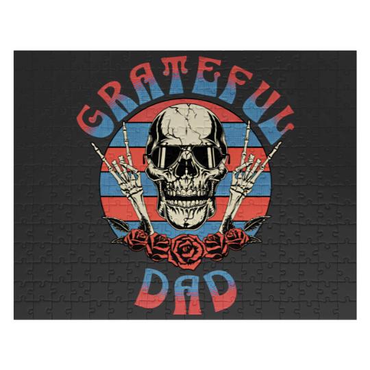 Discover Grateful Dad Jigsaw Puzzles, , Father's Day Jigsaw Puzzles, Fathers Day Gift,