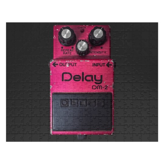 Discover Boss DM-2 Delay Guitar Pedal Vintage Analog Grunge Jigsaw Puzzles