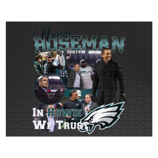 Discover Howie Roseman "In Howie We Trust" Jigsaw Puzzles