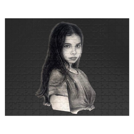Discover Hope Sandoval pencil drawing Jigsaw Puzzles