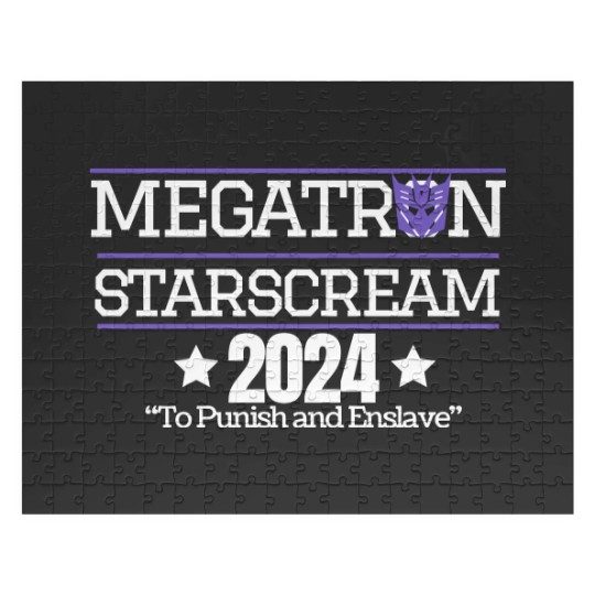 Discover Megatron Starscream 2024 Jigsaw Puzzles, Transformers, Decepticons, Funny Poltical Jigsaw Puzzles
