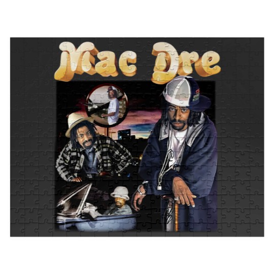 Discover Vintage 90s Graphic Style Mac Dre Jigsaw Puzzles