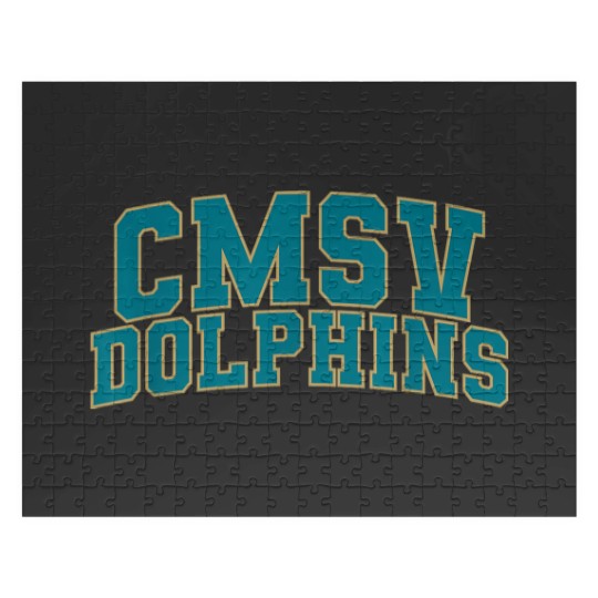 Discover College of Mount Saint Vincent Dolphins 01 Jigsaw Puzzles