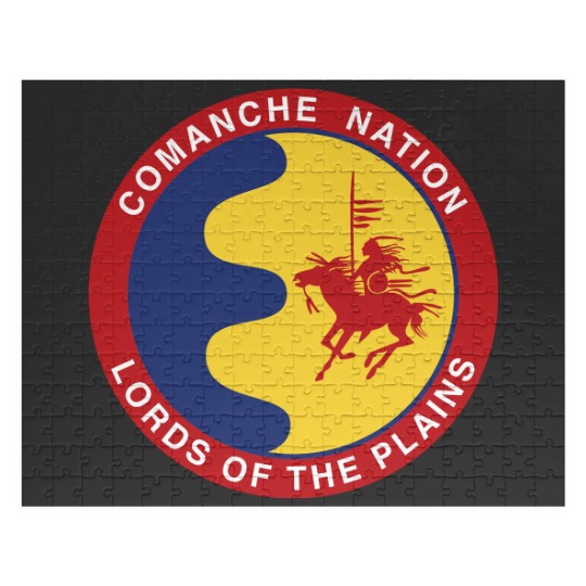 Discover Comanche Nation Seal Lords Of The Plains Jigsaw Puzzles