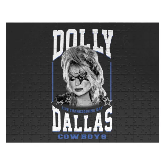 Discover Classic Dolly Parton Dallas Live Thanhksgiving Day Jigsaw Puzzles