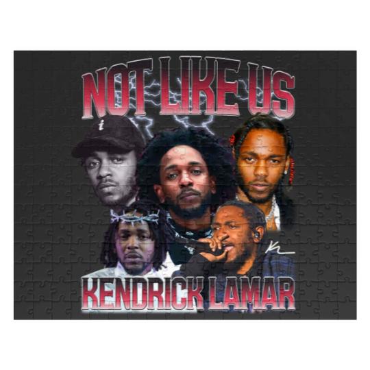 Discover Kendrick Lamar They Not Like Us Unisex Jigsaw Puzzles, KDot, Euphoria