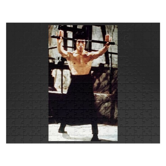 Discover Bruce enter the dragon training lee Jigsaw Puzzles