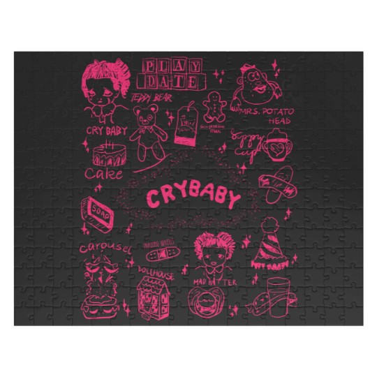 Discover Melanie Martinez Crybaby Jigsaw Puzzles