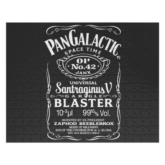 Discover Pan Galactic Gargle Blaster - Original 42 Jigsaw Puzzles