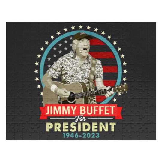 Discover Jimmy Buffett for president Jigsaw Puzzles Classic Jigsaw Puzzles