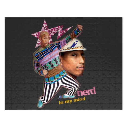 Discover Pharrell William Nerd In My Mind Vintage Jigsaw Puzzles