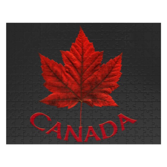 Discover Men's Canada  Canada Flag Men's Jigsaw Puzzles