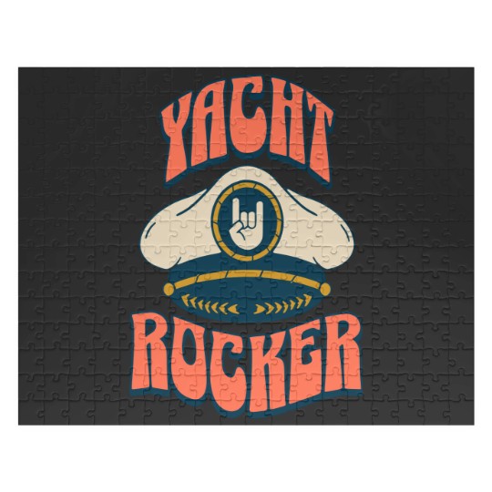 Discover Yacht Rock Captain | Captain Hat | Yacht Rock Jigsaw Puzzles