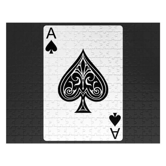 Discover Ace of Spades Classic Jigsaw Puzzles