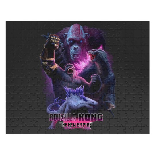 Discover god zilla X Kong The New Empire 2024 Jigsaw Puzzles, god zilla X Kong Jigsaw Puzzles