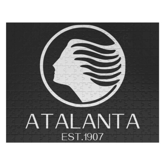 Discover Atalanta Grey Jigsaw Puzzle: Atalanta FC Merchandise