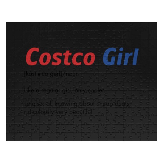 Discover Funny Costco Jigsaw Puzzles "Costco Girl" Costco Costco Employees and  Costco Lovers