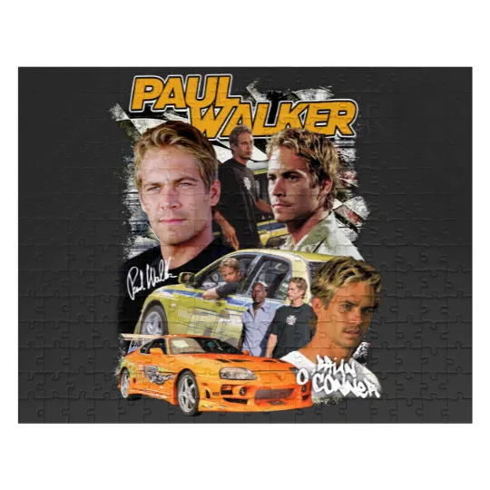 Discover Fast and Furious Jigsaw Puzzle featuring Paul Walker