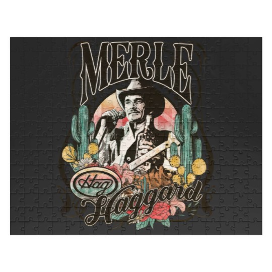 Discover Merle Haggard Vintage  Jigsaw Puzzles