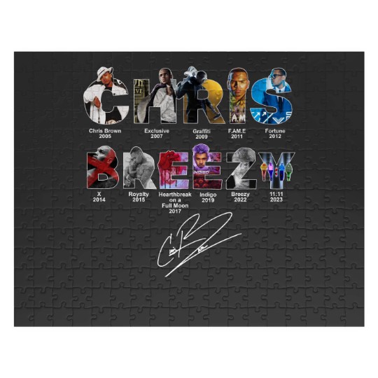Discover Chris Brown 11:11 Tour 2024 Jigsaw Puzzles, Chris Brown Fan Jigsaw Puzzles