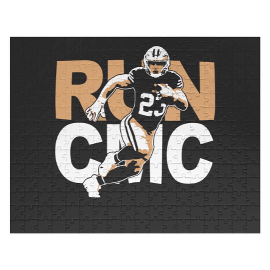 Discover San Francisco Christian Mccaffrey "Run Cmc" Jigsaw Puzzles