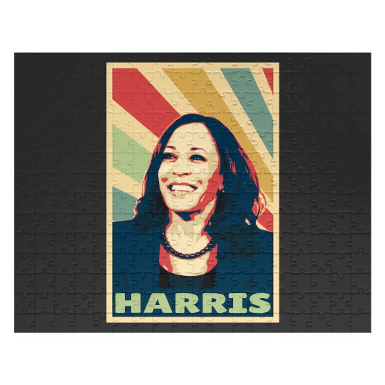 Discover kamala harris vintage colors Jigsaw Puzzles