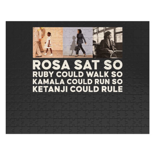 Discover rosa sat so ruby could walk so kamala could run so t Jigsaw Puzzles