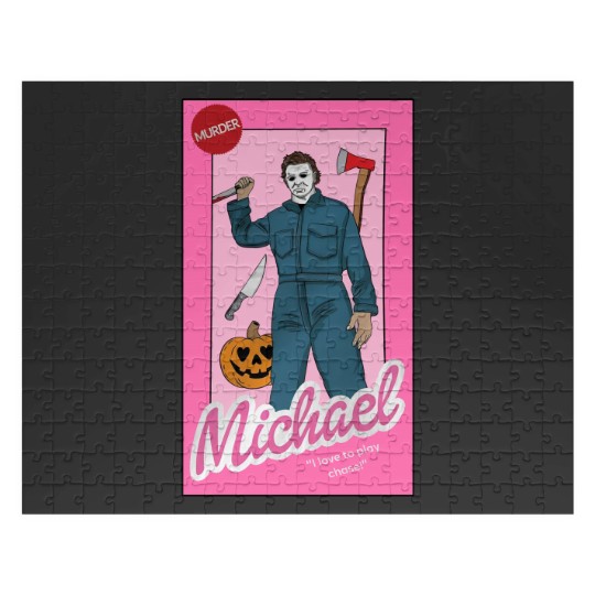 Discover Michael Myers  Jigsaw Puzzles Horror Valentine's Day Gifts